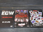 Lot of 3 Wrestling DVDs Against All Odds, History TNA ECWOne Night Stand 6*12*05