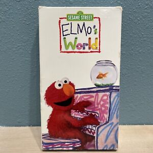 Sesame Street Elmo's World VHS VTG Video 2000 Original 1st Show TESTED Works!