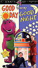 Barney~Good 🌅 Day & Night 🌄 (VHS-1997) Classic Collection~GUC/+1 Ship~Buy3Get1