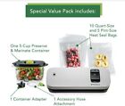 Food Saver Vacuum Sealer Special Value Pack, Compact Machine with Bags (New)