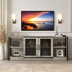 TV Stand for 65 70 inch TV with Storage Media Console Table Entertainment Center