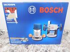 New Bosch 1617EVSPK Plunge And Fixed-Base 2.25 HP Router Kit
