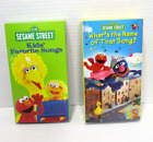 2 Sesame Street VHS Tapes Kids' Favorite Songs & What's the Name of That Song