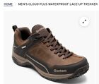 Dunham Men's Size 10.5 D Cloud Plus Lace-Up Trekker Shoes Waterproof Retail $140