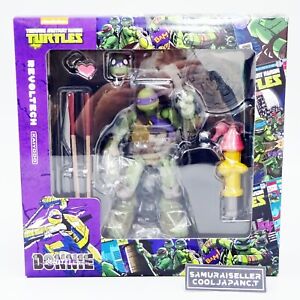 Kaiyodo Revoltech Teenage Mutant Ninja Turtles Donatello Action Figure Japan New