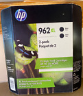 Genuine HP 962XL 2 pack Black Ink Cartridges 3JB35BN - Exp November 2021 - New