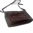 Etienne Aigner Vintage Classic Dark Burgundy Leather Shoulder / Crossbody Bag