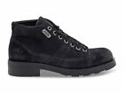 Ankle boot OXS 101161 in blue suede leather - Men's Shoes