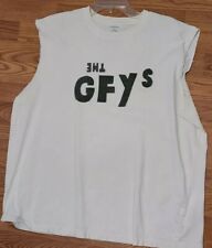 The GFYs T-Shirt Sleeveless White Punk XL Agent Orange Dead Milkmen Vandals