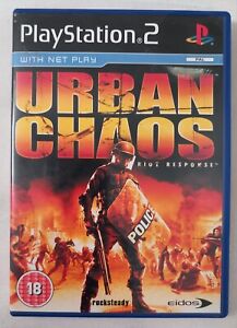 Urban Chaos Riot Response Playstation 2 PS2 Complete In Box Tested & Working PAL