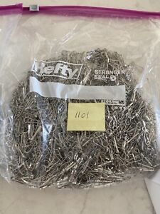 lot Of 1000 Stainless Steel Clip Snap Keychain Carabiner Accessory Lanyard New