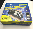 ICOM IC-M32 VHF Two Way Marine Radio Transceiver & Charger - Waterproof GUC