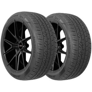 (QTY 2) 225/40R18 Achilles Street Hawk Sport 92W XL Black Wall Tires (Fits: 225/40R18)