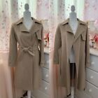 NWT Theory Relaxed Trench Coat in Double-Face Wool-Cashmere $795 Size p