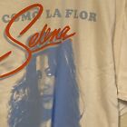 Selena Quintanilla T Shirt Mens XXXL 90s Tejano Singer Black Whites Como La Flor