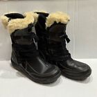 Merrell Size 8.5 Women's Nikita Black Waterproof Casual Winter Boots J55884