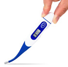 Digital LCD Thermometer Medical Baby Adult Body Safe Soft Electronic Thermometer