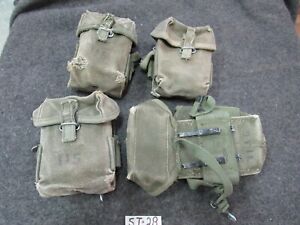 US GI M-56 Universal small arms pouch Vietnam era original with wear  (ST28)