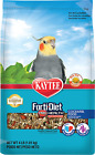 Kaytee Forti-Diet Pro Health Cockatiel Pet Bird Food with Safflower, 4 Pound