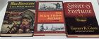 Lots Of Three Vintage Books Soldier Of Fortune, The Man From Mesabi And Blue...