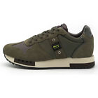 Shoes Blauer Man Green 40 41 42 43 44 45 Sneakers Sports Casual QUEENS