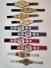 CURRENT 10 WWE Custom Wrestling Figure Belts FROM 2023 (FIGS NOT INCLUDED)