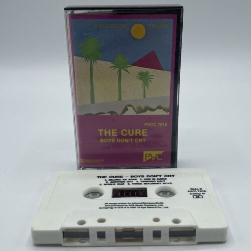The Cure- Boys Don't Cry- Cassette In Excellent Shape-  RARE OOP PVCC 7916
