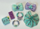 7 PC Clothes Accessories Custom Lot for Littlest Pet Shop LPS Skirt Bows Collars