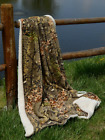 Camo Woods Design Camouflage Sherpa Luxury Light Weight Soft Blanket 50