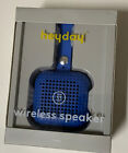 🧷 Heyday Wireless Mini Speaker - Bright Blue - Range 33 ft. 🆕