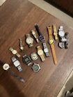 Vintage Watch Lot (17 All In Various Condition)