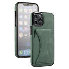 For iPhone 15 Pro Max 14 13 12 11 XR XS Magnetic Leather Wallet Card Stand Case