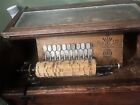 Antique 1880/1890's Concert Roller Organ - Music Box With Roller Cob - WORKS
