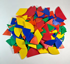 Labeled Fraction Circle Plastic Manipulatives Various Colors USED Very GOOD 200+