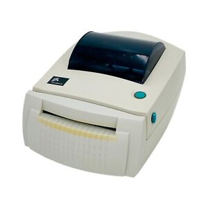 Zebra LP2844-Z Direct Thermal Label Printer Cutter USB Serial No Adapter TESTED