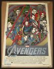 TYLER STOUT THE AVENGERS * SIGNED BY STAN LEE * THOR Mondo Poster MARVEL COMICS