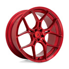 ASANTI ABL-37 MONARCH Candy Red 20x9 +38 5x120.65 Wheel Single Rim (For: Chevrolet S10 Blazer)
