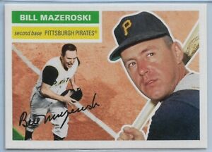 2021 Topps Throwback Thursday Bill Mazeroski 1956 Topps February #15 Pirates TBT