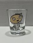 Family Guy 1.5oz Shot Glass Clear Stewie Griffin Damn You And Such Recipe