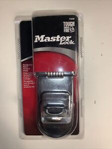 Master Lock Single Hinge Latch Hasp 720D 6-1/4in Length (NEW AND SEALED)