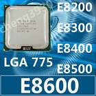 Intel Core 2 Duo e8200 e8300 e8400 e8500 e8600 Wholesale LGA 775 CPU Processor