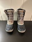 Sorel Slimpack II Lace Winter Boots Waterproof  NL3058-245 Women's Size 10