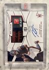 Justin Fields 2021 National Treasures NFL Gear Shield Patch Auto One Of One 1/1