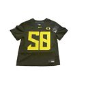 Oregon Ducks Nike #58 YOUTH Football Jersey Size Large