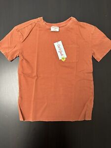 Cat & Gack Kids 12 Unit T Shirt Medium Size Cinnamon Color