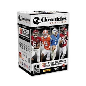 🏈 2021 CHRONICLES NFL DRAFT FOOTBALL SEALED NEW BLASTER BOXES BOX TLAW FIELDS +