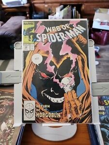 New ListingWeb of Spider-Man #38 (1988, Marvel) Return of the Hobgoblin, Key.