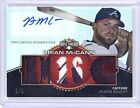 New Listing1/1 BRIAN MCCANN 2012 TOPPS TRIPLE THREADS GAME USED PATCH AUTO AUTOGRAPH 1/1