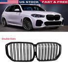 Front Kidney Grille For BMW X5 G05 2019-2022 2023 Gloss Black M-Performance (For: 2022 BMW X5)