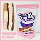 New ListingFreeze Dried Ice Cream Astro Sandwiches Crazy Candy LARGE NEW Neapolitan USA